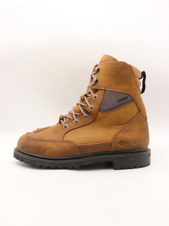REAX Tasker Men\'s Size 11 Motorcycle Waterproof Riding Boots Brown Leather main image 5